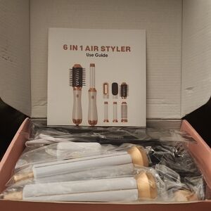6 in 1 Air Styler with Gold Accents Yitrust New In Box NWT